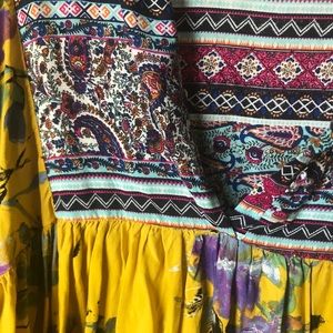 3/4 Sleeve Bohemian Tunic.